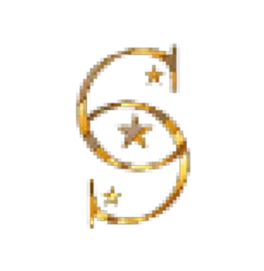 The image shows a logo with the letters A and T in stylized font, set against a background that includes a splash of water droplets and a graphic element resembling a paint palette.